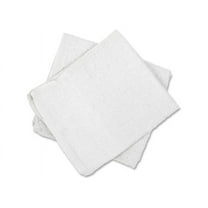 Hospital Specialty Co. Wiping Pals White Cotton Counter Cloth/Bar Mops, 12 count