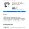 thumbnail image 2 of Front Brake Pad and Rotor Kit - Compatible with 2005 - 2007 Mercury Mariner 2.3L 4-Cylinder 2006, 2 of 2