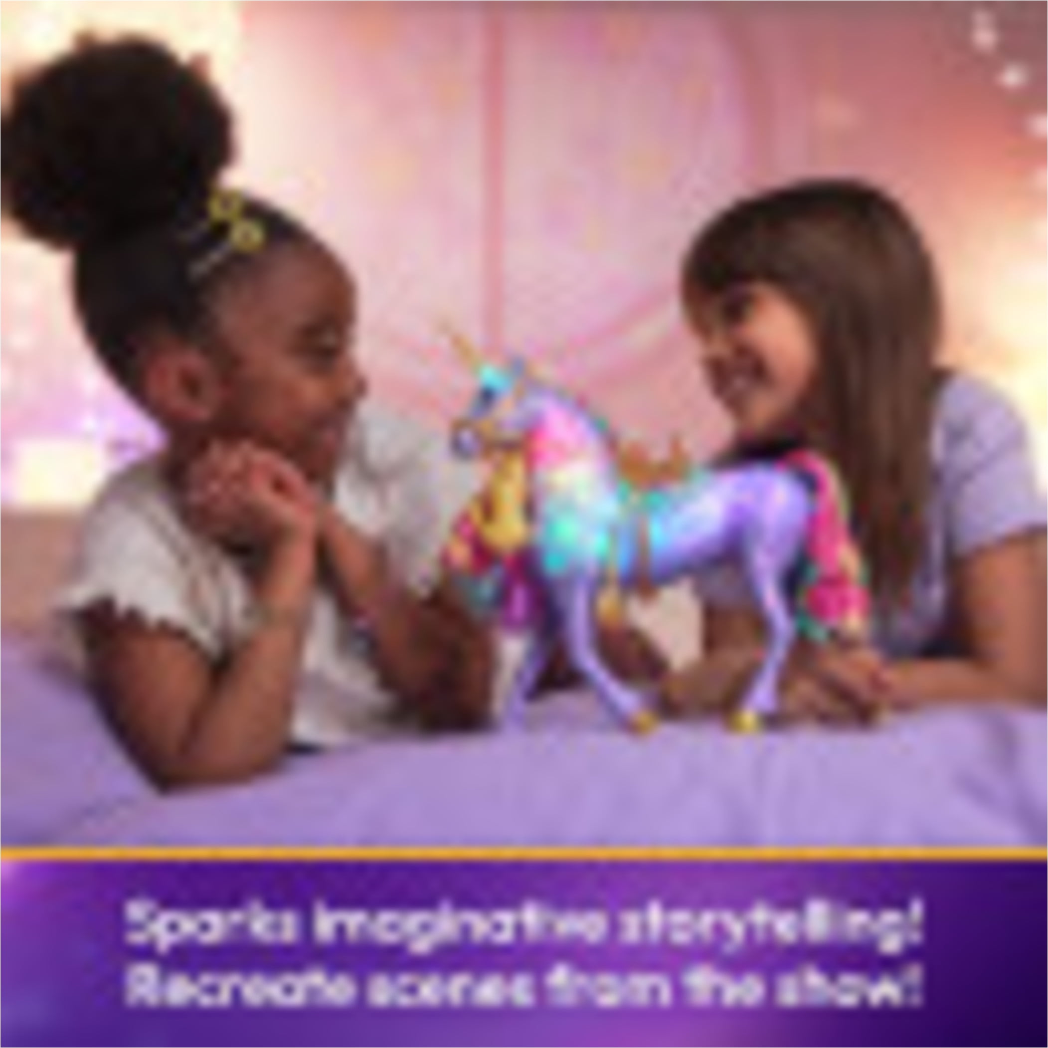 Unicorn Academy, Rainbow Light-up Wildstar with Lights, Sounds & Music for Ages 4 and up