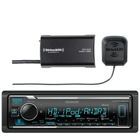 Digital Tuner Satellite Radio - Kenwood In-Dash Stereo Receiver, Bluetooth, HD Radio, Pandora, iheart Radio Radio With Sirius Vehicle Satellite Radio Tuner