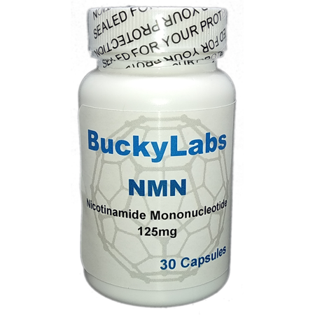 NMN Nicotinamide Mononucleotide Supplement 125mg per Capsule  - 30 Capsules