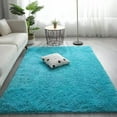 thumbnail image 1 of Cqxid Carpet Microfiber Mat Machine Washable Rugs For Parlor Bedroom Fluffy Shaggy Bedside Floor Dorm Grey Area Rug Soft Gray Fuzzy Non Slip Indoor Room Carpet For Family Kitchen Aesthetic, 1 of 7