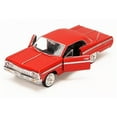 thumbnail image 1 of 1 by 24 1964 Chevrolet Impala Diecast Model Car - Red, 1 of 1