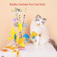 thumbnail image 3 of Lovely Cat Toy with Long Tassels Cat Exercise Indoor Toy Kitten Wand Bells Toy Bells Cat Tassel Toy, 3 of 4