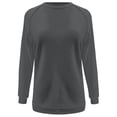 thumbnail image 4 of Bainana Soft Sweatshirt For Women Crewneck Long Sleeve Tops Oversized Pullover Sweatshirts Everyday Wear Fall Outfits Size S, 4 of 5