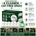 thumbnail image 7 of Outdoor Deterrent Balls for Gardens and Patios, 10 Pack Cat Repellent Balls with 10 Mesh Bags, Storage Box for Yard Garage Trash Area, 7 of 7