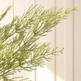 thumbnail image 5 of Bootesun 3FT Tabletop Artificial Cypress Tree, 36" Faux Tree Potted Green for Front Porch Christmas Indoor Outdoor Decorations, 5 of 11
