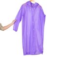 thumbnail image 5 of 2 ponchos de lluvia reutilizables para adultos, chaqueta impermeable de emergencia con capucha y mangas para mujeres y hombres, prácticos para exteriores y viajes., 5 of 5
