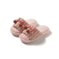 thumbnail image 2 of EKVAHL Cherry Slippers Cute Fuzzy Slippers for Women Girls with Bow Cozy Plush Indoor House Shoes Open Toe Bedroom Comfy Shoes Warm Non-Slip Home Slippers, 2 of 4