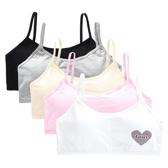 Cotton Girls Training Bra,Crop Training Bras for Girls,Cotton Bra Pack