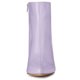 thumbnail image 3 of Botines de Punta Estrecha Allegra K con Cremallera y Tacón Grueso para Mujer Púrpura, 3 of 7