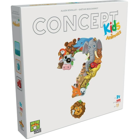 CONCEPT KIDS ANIMALS - ENGLISH