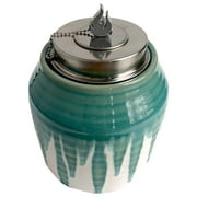 Better Homes & Gardens Decorative Glazed Ceramic Rania Outdoor Tabletop Torch, 5.1 fl oz