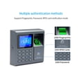 thumbnail image 4 of Portable Mini Attendence Machine Fingerprint Scanner RFID Access Control System Time Absence Recorder Machine for Office School ,Easy Operate, 4 of 6