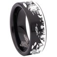 thumbnail image 6 of Sea Coral Tungsten Carbide Ring, 6 of 9