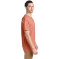 thumbnail image 3 of Hanes Mens Big ComfortWash Garment Dyed Short Sleeve Tee, M, Clay, 3 of 3