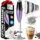 thumbnail image 1 of Batidor portátil Milk Frother Zulay Kitchen Tornado, negro y morado, 1 of 7
