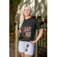 thumbnail image 5 of Funny Halloween Zombie Pun Treat Me Men's Graphic T Shirt Tees Brisco Brands M, 5 of 6