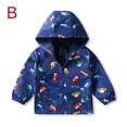 thumbnail image 2 of Odeerbi Clearance Toddler Baby Boys Girls Cartoon Pattern Cute Zipper Pocket Windproof Jacket Coat, 2 of 4