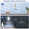 thumbnail image 2 of Luz nocturna LED automática, luz nocturna con sensor de movimiento recargable por USB, encendido/automático/apagado, lámpara de armario blanca natural, magnetizada, para sala de estar, dormitorios, es, 2 of 5