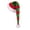 C, variant on Christmas Elf Hat, Red Green Striped Plush Santa Hat with White Pom Pom, Long Droopy Xmas Party Costume Accessory for Adults and Kids, Holiday Gift