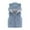 Blue, variant on CPNG Boys Girls Sleeveless Hooded Puffer Vest Winter Lightweight Sleeveless Little Bear Ears Jacket Comfy Outerwear with Pockets Zipper Up Solid Color Vest Soft Cute Tops