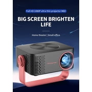 Mini Projector with WiFi , Native 1080P Projector , Projectors for Outdoor Movies Home Theater Built-in Speaker Android11 Dual WiFi6 Allwinner 1080p Compatible with iPhone/Android/PS4/Laptop