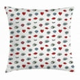 thumbnail image 1 of Ambesonne 18" x 18" Multi-color Polyester Decorative Pillow Cover, 1 of 2