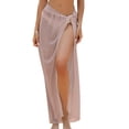 thumbnail image 2 of Sarong Swimsuit Coverup Chiffon Beach Tie Wrap Skirt for Women Long Sheer Scarf Bathing Suit, 2 of 4