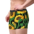 thumbnail image 4 of Kll Sunflower Men'S Cotton Boxer Briefs Underwear-Large, 4 of 9
