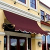 Awntech Charleston Sloped Fixed Awning with Scrolled Iron Arms
