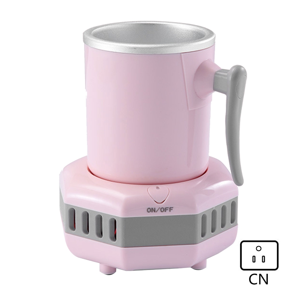 Desktop Mini Fridge Quick Cooling Cup Drink Chiller for Beer Juice Milk