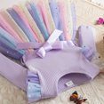 thumbnail image 7 of Lullu Girls Ruffle Long Sleeve Tutu Dress Glitter Rainbow Mesh Princess Dress, Sizes 6M-5T, 7 of 7