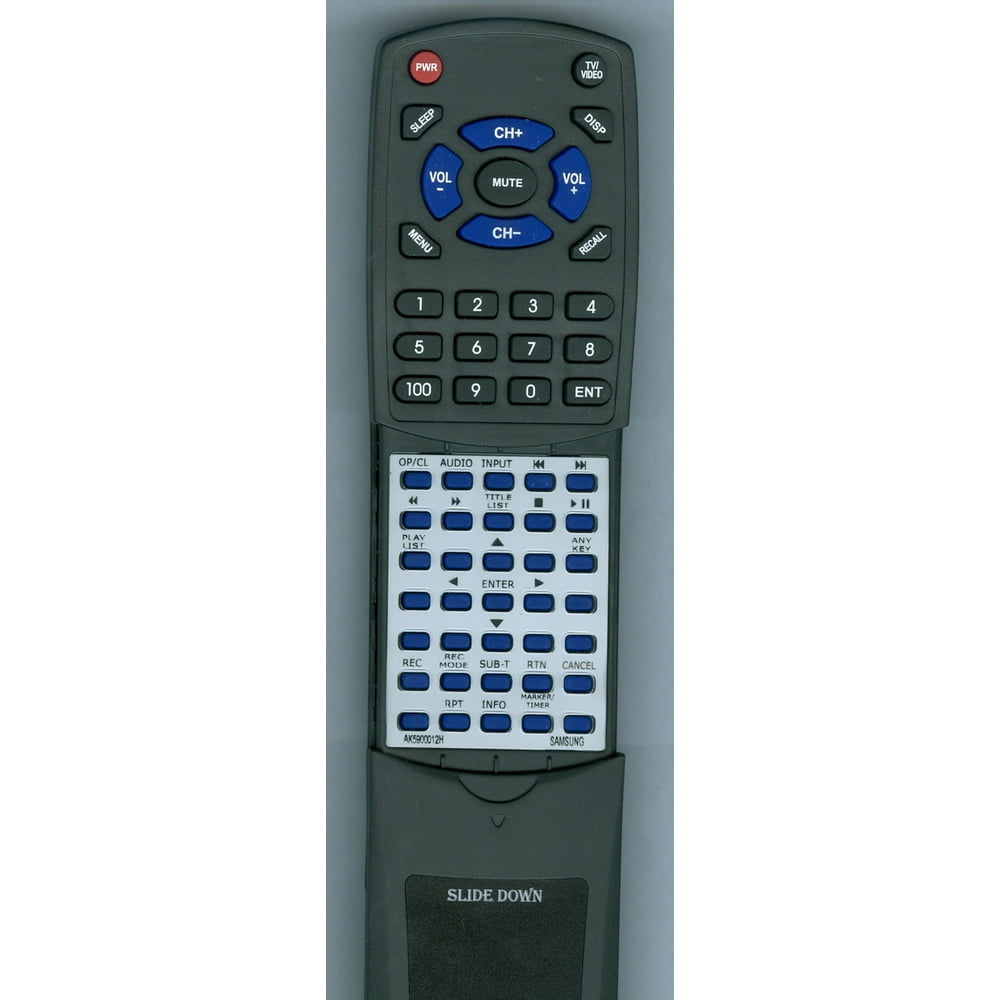 Replacement Remote for SAMSUNG AK59-00012H, AK5900012H, RTAK5900012H