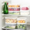 thumbnail image 3 of Food Containers Plastic Takeaway Clear Microwave Freezer Safe Tubs Boxes+Lids, 3 of 7