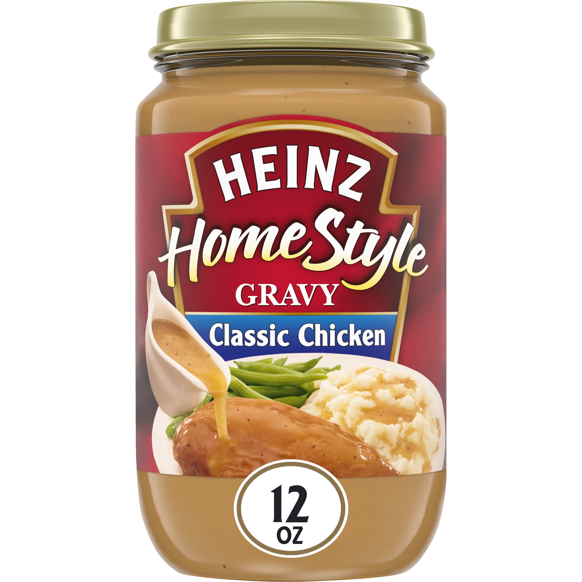 Heinz HomeStyle Classic Chicken Gravy, 12 oz Jar