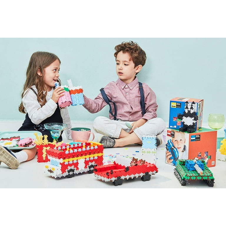  PLUS PLUS - Open Play Set - 600 Piece - Basic Color