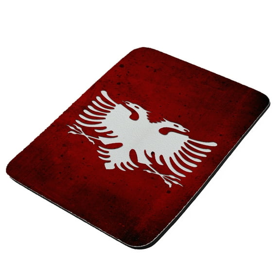 Albanian Flag - KuzmarK Mousepad / Hot Pad / Trivet