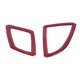 thumbnail image 5 of ABS Red Carbon Fiber Side Dashboard Cover Trim Decor Sticker for 10Th Gen 2016 2017 2018 2019(RHD), 5 of 5