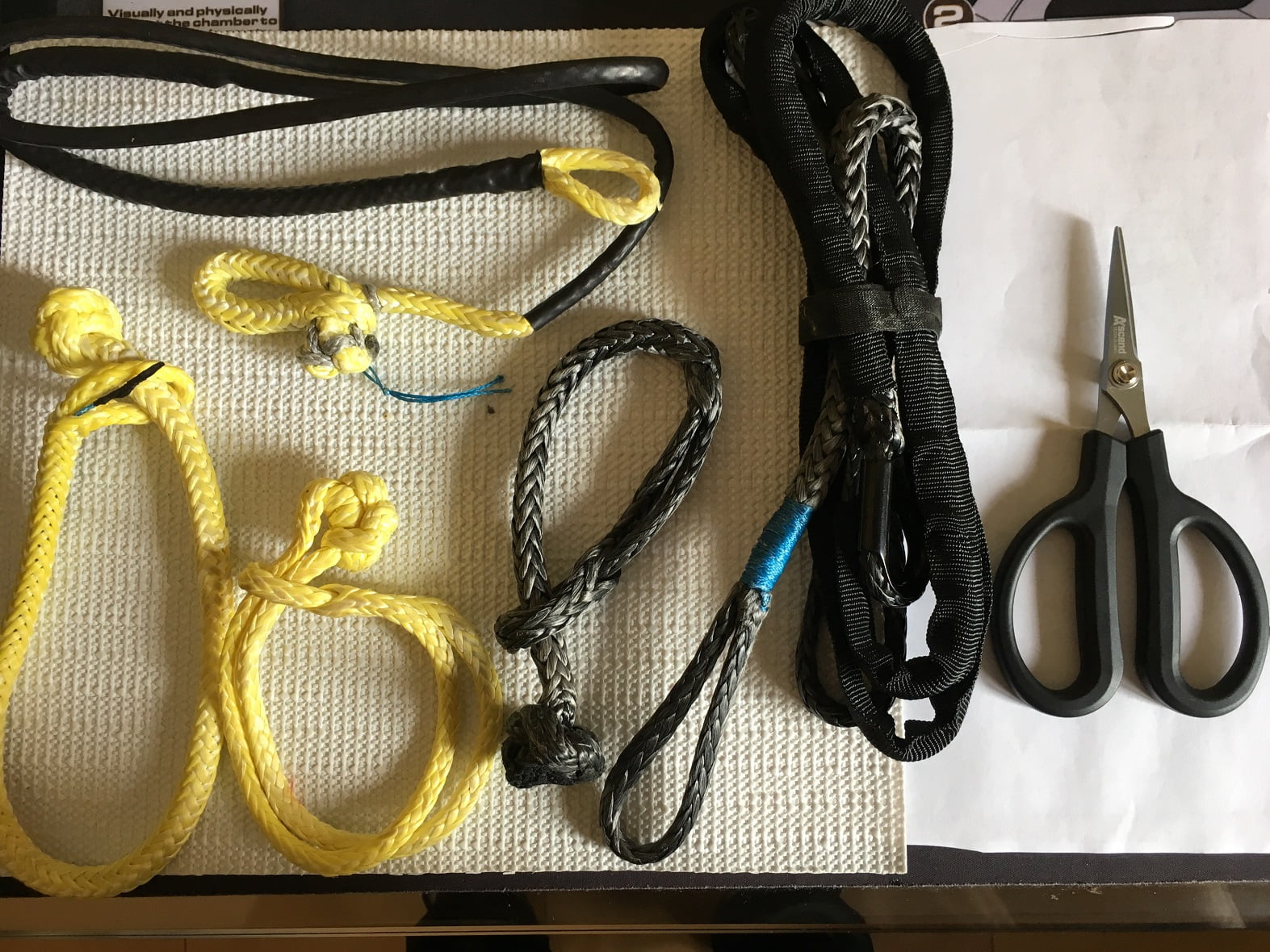 Ascend Tools 6.25 inch Shears – Cuts High Performance Materials Kevlar Spectra Technora and Composite