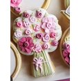 thumbnail image 2 of Flower Bouquet Cookie Cutter 3.5" Made in USA, 2 of 6