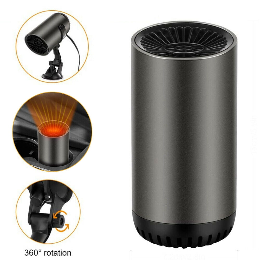 The Power Wear Portable Auto Heater Defroster 12 Volt Car Heating