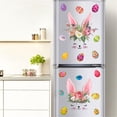 thumbnail image 5 of CoreLiving Easter Window Stickers Oil Painting Happy Bunny Eggs Spring Decorations for Indoor Glass Windows Home Office Holiday Party Supplies Gift Ideas, 5 of 6