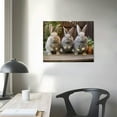 thumbnail image 3 of Nawypu Rabbit Pictures Canvas Wall Art For Living room Prints Poster Printing、Bedroom、Office 、Decorations With Framed, 3 of 4