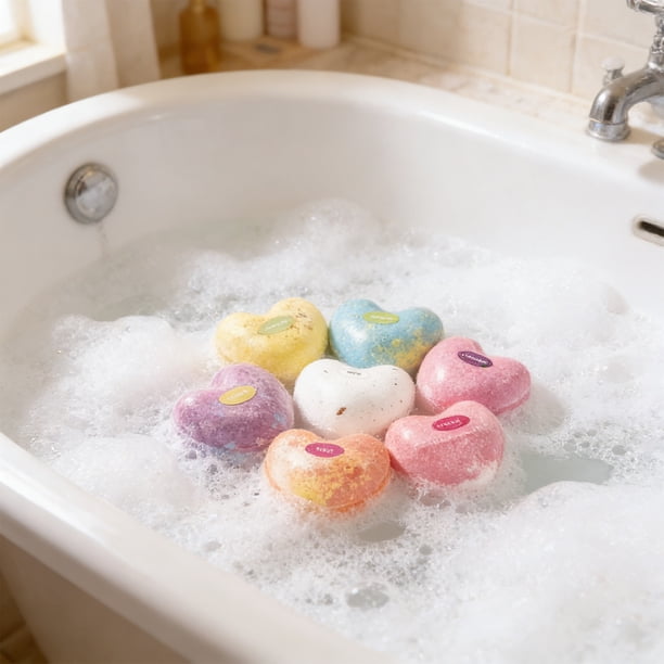 9pcs Of Bath Balls Bath Balls Oil Bombs For Bathing
