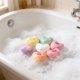 thumbnail image 1 of 9pcs Of Bath Balls Bath Balls Oil Bombs For Bathing, 1 of 6