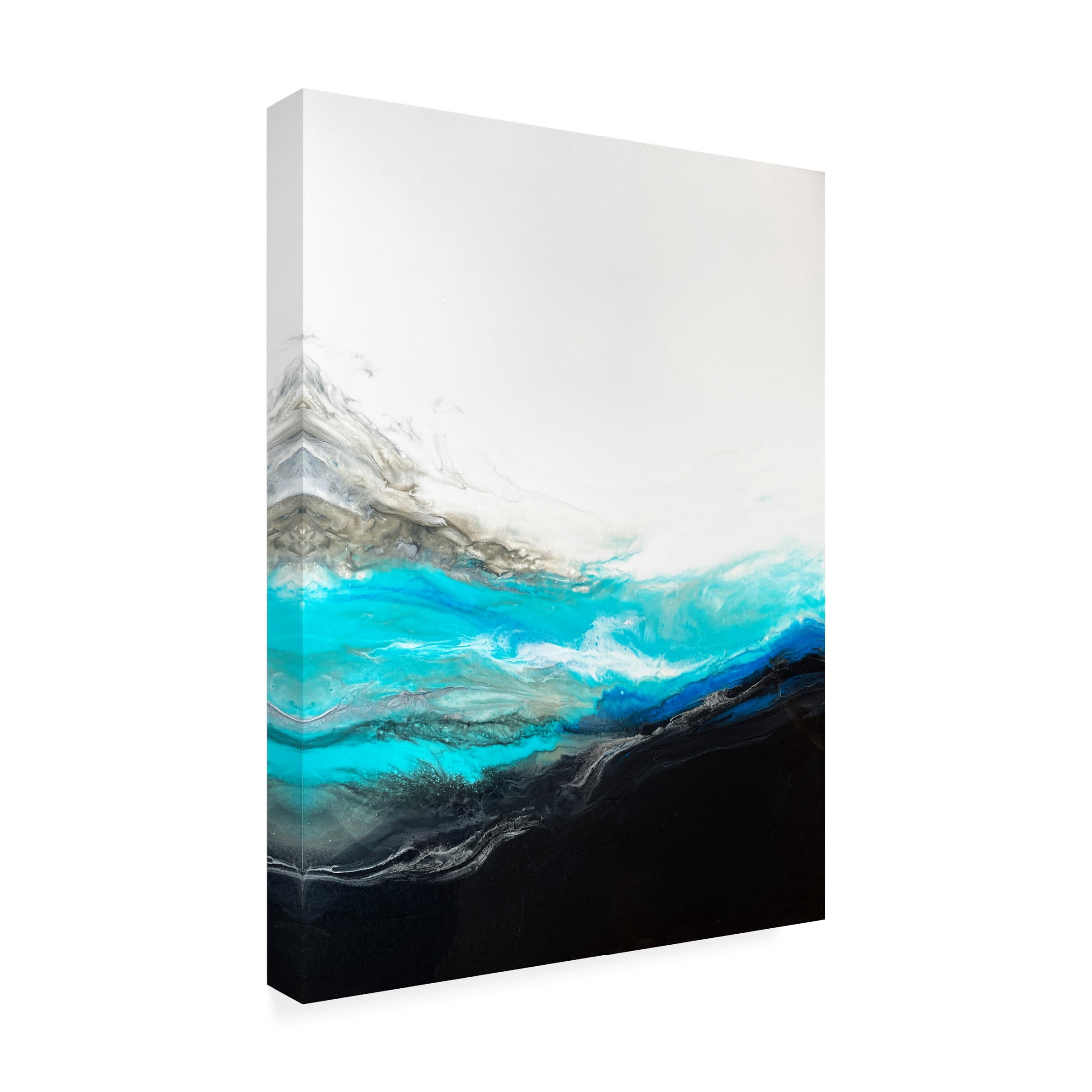 Trademark Fine Art Alyson Storms Resounding Wave Canvas Wall Art