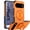 Orange, variant on for Google Pixel 11 Magnetic Case,Rotating Metal Kickstand,Wireless Charging,Military Grade Shockproof Rugged Cover For Google Pixel 11 6.3"(Orange)