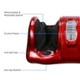 thumbnail image 3 of Foot Massager Rolling Massage Remote Control Red With 10pcs Foot Covers, 3 of 11