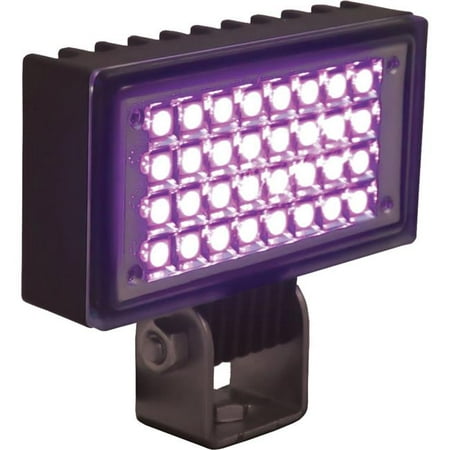 

3.4 x 1.9 in. Utility Flood Black 32 Purple LEDs Light